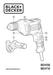 Black & Decker BEH550 Bersetzt Von Den Originalanweisungen