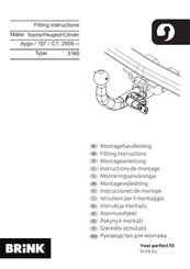 Brink 5160 Montageanleitung