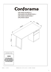 Conforama ORLANDO 598583 Montageanleitung
