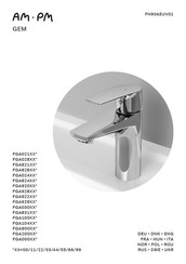 AM.PM GEM FGA92866 Bedienungsanleitung