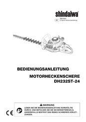 Shindaiwa DH232ST-24 Bedienungsanleitung