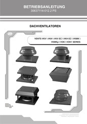 Vents VOK1 Serie Betriebsanleitung