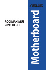 Asus ROG MAXIMUS Z890 HERO Bedienungsanleitung
