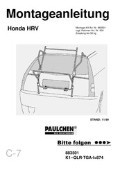 Paulchen 883501 Montageanleitung