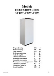 Tefcold UF400 Bedienungsanleitung