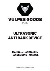 Vulpes Goods MAX Handbuch