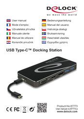 Delock 87773 Bedienungsanleitung