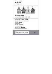 Auriol 392919 2201 Bedienungs- Und Sicherheitshinweise