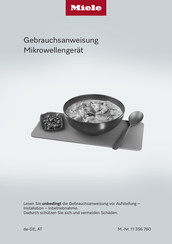 Miele M 6012 SC Gebrauchsanweisung
