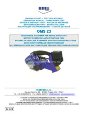 Itatools OMS 23 Betriebsanleitung/Ersatzteilliste