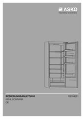 Asko R31042EI Bedienungsanleitung