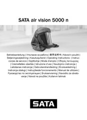 SATA air vision 5000 n Betriebsanleitung