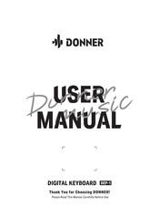 Donner DEP-1 Bedienungsanleitung