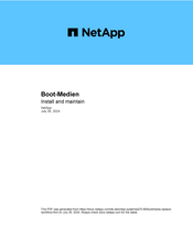 Netapp AFF A70 Installieren