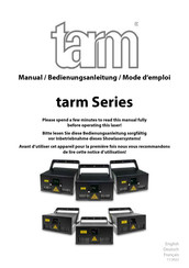 Laserworld tarm 6 Bedienungsanleitung
