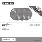 Parkside PSH 3 A1 Bedienungs- Und Sicherheitshinweise