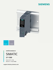 Siemens 6ES7511-1TL03-0AB0 Gerätehandbuch