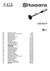 Husqvarna 120iTK4-P Bedienungsanweisung