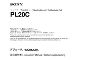 Sony DIGIRULER PL20C-20C Bedienungsanleitung