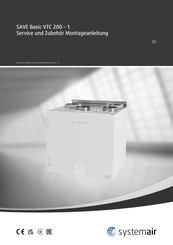 SystemAir SAVE VTC 200-1 Service Manual