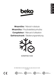 Beko B3RMFNE314XB Bedienungsanleitung