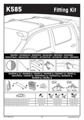 Yakima K585 Montageanleitung
