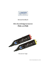 LANGER EMV-Technik P12t Benutzerhandbuch