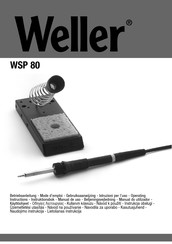 Weller T0052916199N Betriebsanleitung