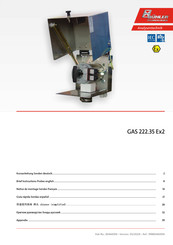 Bühler technologies GAS 222.35 Ex2 Kurzanleitung