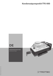 Trotec TTK 400 Bedienungsanleitung