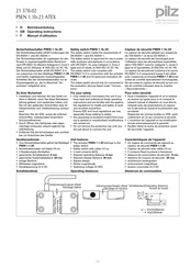 Pilz PSEN 1.1b-23 ATEX Betriebsanleitung