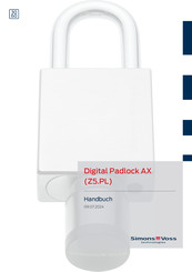 SimonsVoss Digital Padlock AX Handbuch