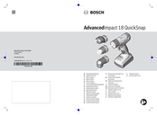 Bosch AdvancedImpact 18 QuickSnap Originalbetriebsanleitung