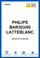 Philips baristina BAR300 Bedienungsanleitung