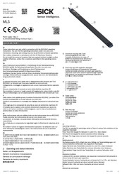 SICK MLS Kurzanleitung
