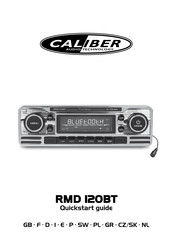 Caliber Audio Technology RMD-120BT Kurzanleitung