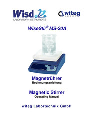 witeg Wisd MS-20A Bedienungsanleitung