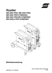 ESAB Rustler EM 280C PRO Betriebsanleitung