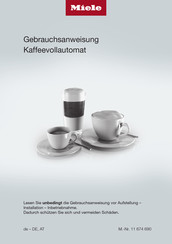 Miele CM 7750 CoffeeSelect Gebrauchsanweisung