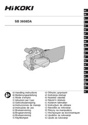 HIKOKI SB3608DAW4Z Bedienungsanleitung