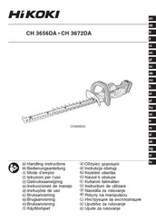 HIKOKI CH 3656DA Bedienungsanleitung