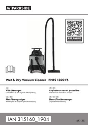 Parkside PNTS 1300 F5 Originalbetriebsanleitung