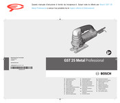 Bosch GST 25 Metal Professional Originalbetriebsanleitung