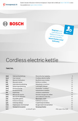 Bosch TWK7S05 Gebrauchsanleitung