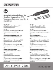 Parkside 413972 2204 Originalbetriebsanleitung