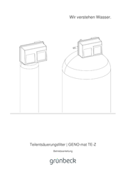 Grunbeck GENO-mat MN-Z 40/18 Betriebsanleitung