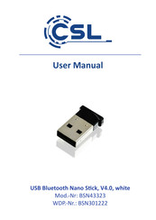 CSL BSN43323 Bedienungsanleitung