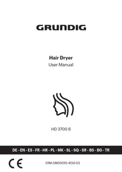 Grundig HD 3700 B Bedienungsanleitung