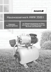 Toom HWW 3500 I Bedienungsanleitung