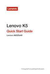 Lenovo K5 Kurzanleitung